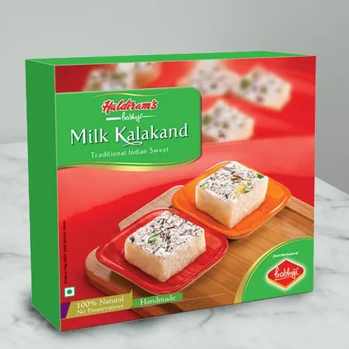 Taste�s Pride Milk Kalakand Sweets Box from Haldirams