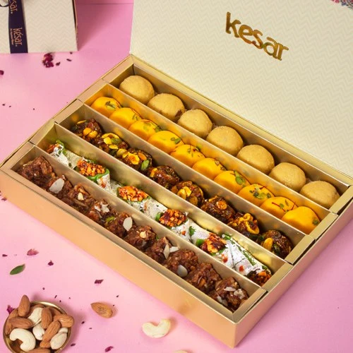 Tasty Assorted Sweet Treat by Kesar