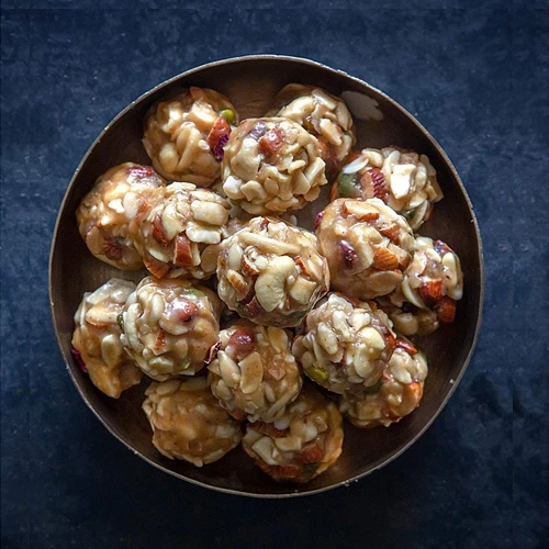 Delightful Dry Fruits Ladoo from Kesar