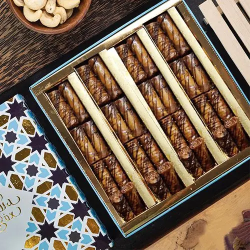 Lavish Chocolate Finger Baklava Box