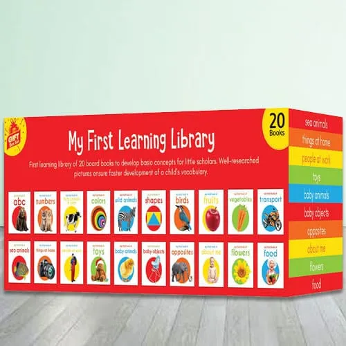 My First Learning Library Box Set of Books