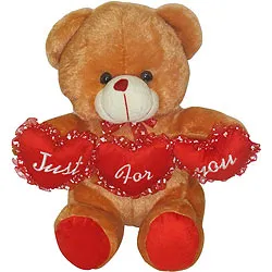 Shop for Teddy Bear with Tri Heart