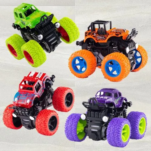 Exciting Monster Truck Pull Back Car for Toddlers