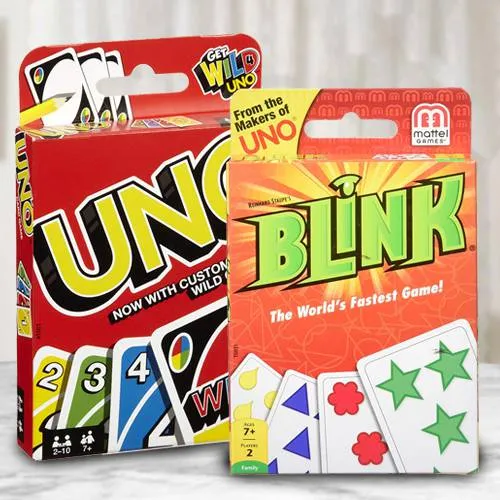 Exclusive Mattel Uno N Reinhards Staupes Blink Card Game