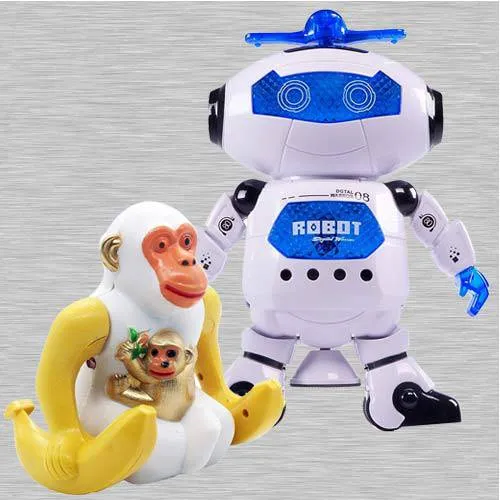 Amazing Dancing Robot N Webby Funny Orangutan