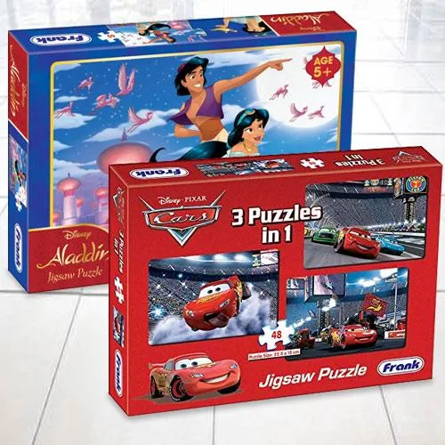Wonderful Frank Disney Aladdin N Pixar Cars Puzzles