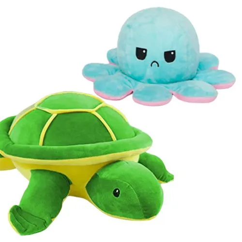 Splendid Turtle n Octopus Soft Toys Combo Set