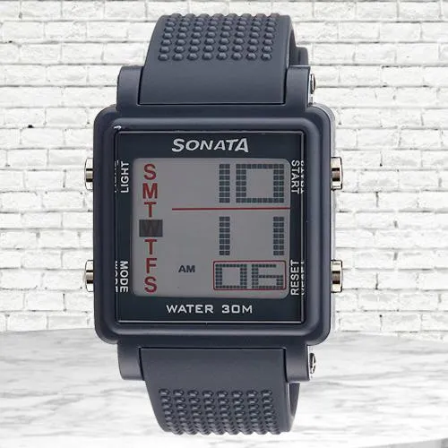 Marvelous Sonata Super Fibre Digital Mens Watch