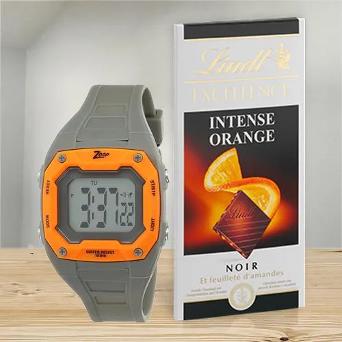 Amazing Zoop Digital Watch N Lindt Excellence Chocolate