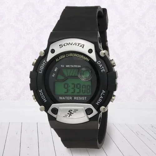 Striking Sonata Super Fibre Digital Mens Watch