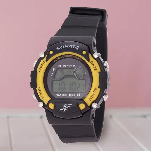Amazing Sonata Super Fibre Digital Mens Watch