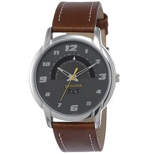 Smarty Sonata RPM Analog Grey Dial Mens Watch