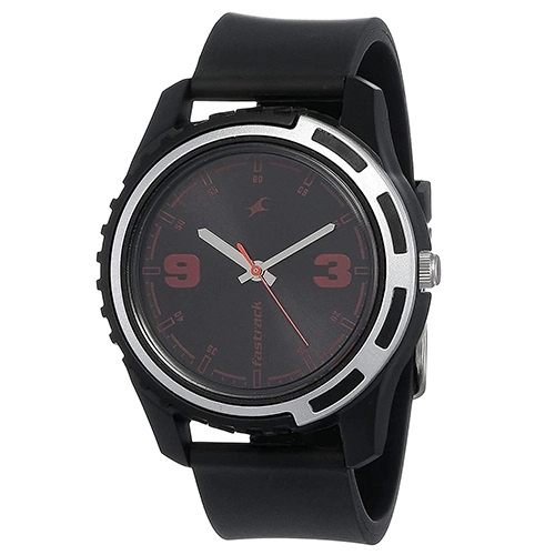 Outstanding  Casual Analog Black Dial Mens Watch