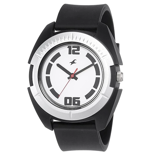 Glamorous Fastrack Casual Analog White Dial Gents Watch