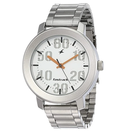 Wonderful Fastrack Casual White Dial Gents Analog Watch