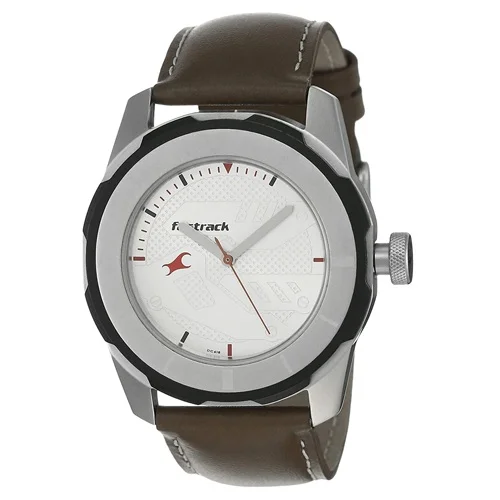 Stunning Fastrack Economy 2013 Analog White Dial Gents Watch