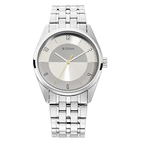 Classic Titan Neo Economy Analog Gray Dial Mens Watch