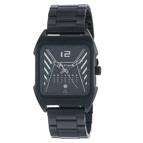 Fashionable Fastrack Analog Black Dial Mens Watch