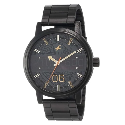 Exclusive  Road Trip Analog Black Dial Mens Watch