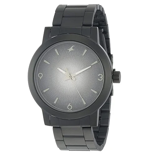 Elegant Fastrack Analog Black Dial Mens Watch