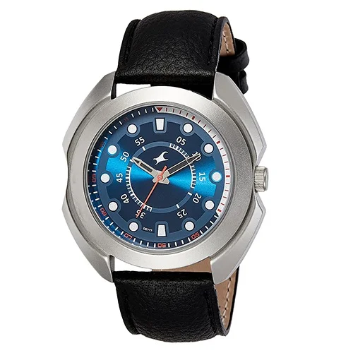 Remarkable Fastrack Analog Blue Dial Mens Watch