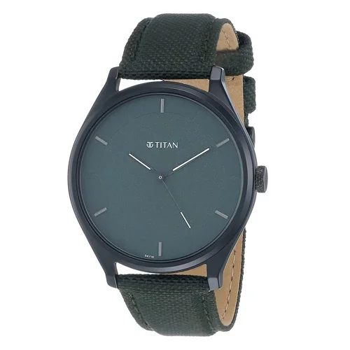 Marvelous Titan Neo Analog Green Dial Mens Watch