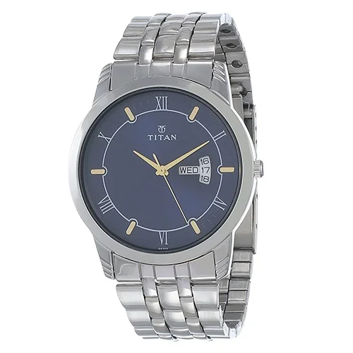 Fabulous Titan Karishma Analog Blue Dial Mens Watch