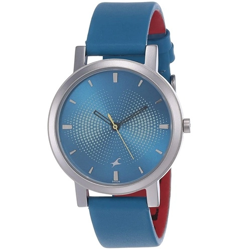 Fastrack watches sales ladies blue