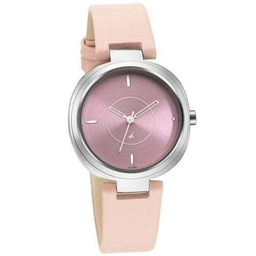 Exclusive Fastrack Casual Pink Dial Analog Ladies Watch