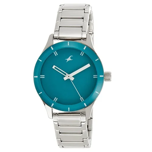 Exclusive  Monochrome Round Green Dial Mens Watch