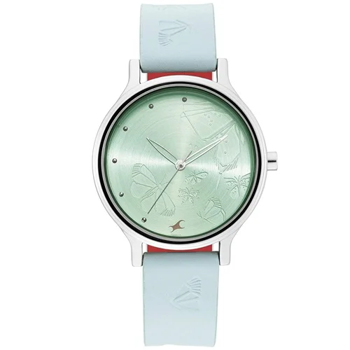 Attractive  Blue Dial Analog Watch for Women