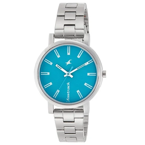 Exclusive Fastrack Fundamentals Blue Dial Ladies Watch