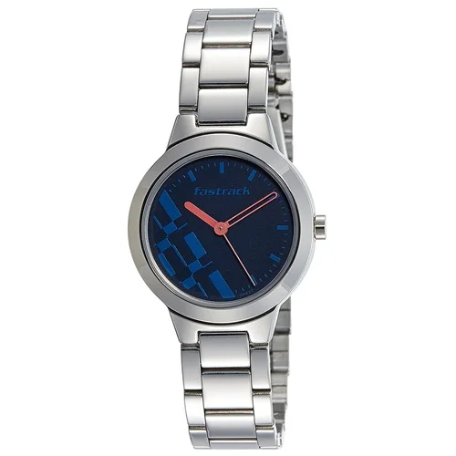 Marvelous Fastrack Blue Dial Ladies Analog Watch