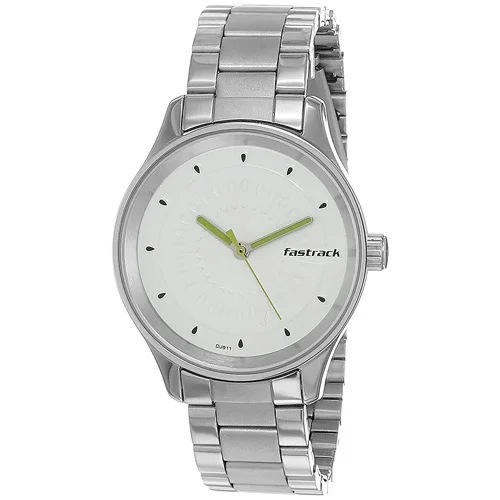 Pleasant Fastrack Tropical Fruits White Dial Ladies Watch