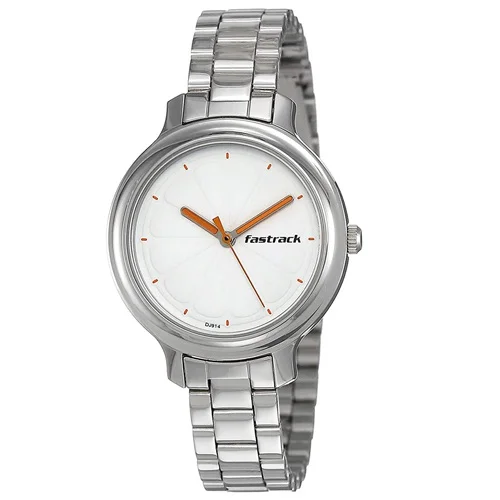 Trendy Fastrack Tropical Fruits Round Dial Ladies Analog Watch