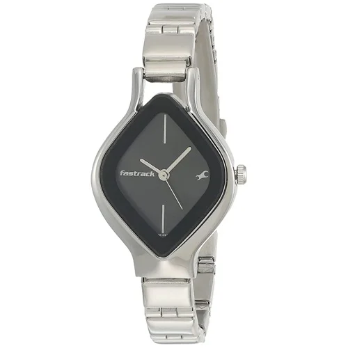 Outstanding Fastrack Black Dial Ladies Analog Watch