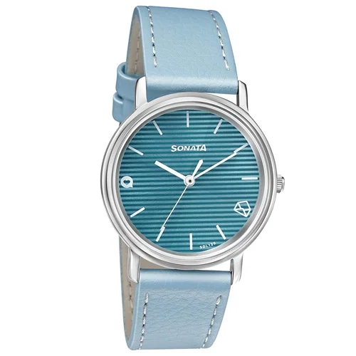 Classy Sonata Play Analog Blue Dial Womens Watch