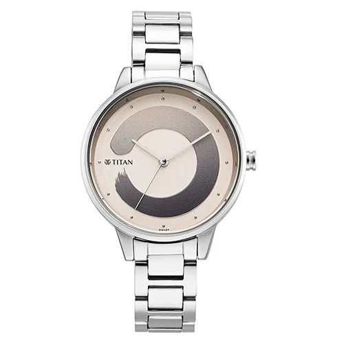 Trendy Purple Glam It Up Brown Dial Womens Watch from Titan