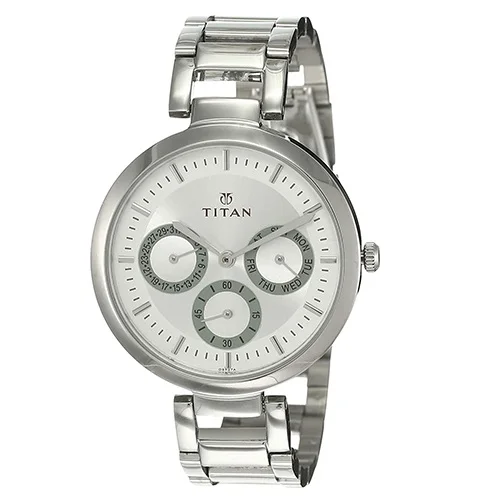 Beautiful  Analog Womens Watch with Silver Dial