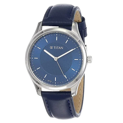 Blissful Titan Workwear Blue Dial Womens Watch