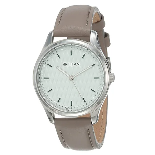Glam  Workwear Womens Watch Blue Dial Leather Strap