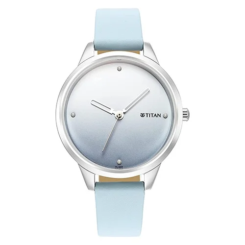 Enthralling Titan Pastel Dreams Blue Dial Womens Watch