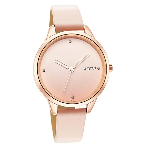 Chic  Pastel Dreams Pink Strap Womens Watch