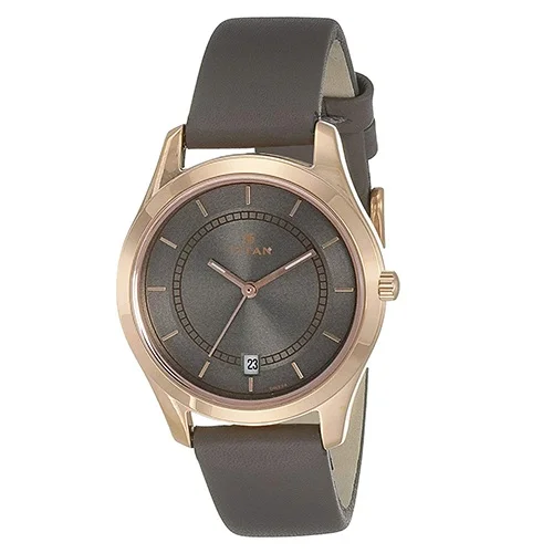 Stunning Titan Workwear Womens Watch with Anthracite Dial