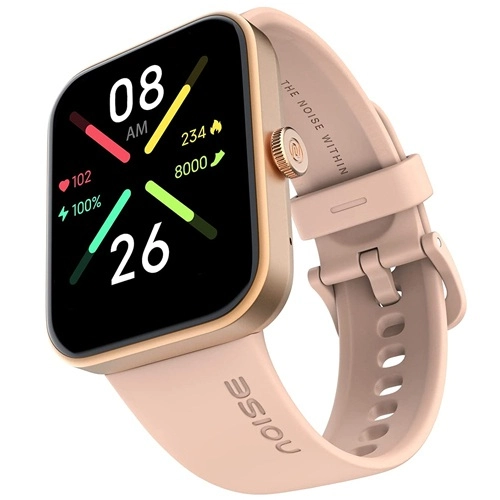 Enigmatic Noise Pulse Go Buzz BT Calling Pink Smart Watch