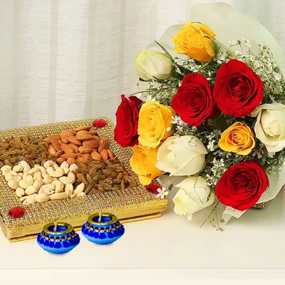 Flowers with Fruits to Bangalore
