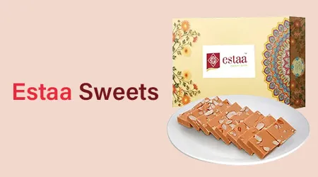 Send Estaa Sweets to Bangalore Same Day Delivery